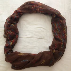 Brown scarf